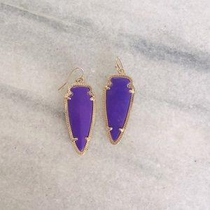 Kendra Scott Skylar Earrings in Purple